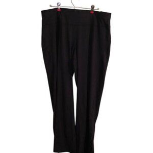 NWT Women’s Aspire Semi-Fitted Athletic Pants Black Size 2X